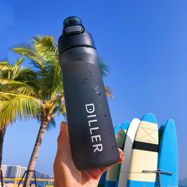 Outdoor Sports Water Bottle – Leak-Proof Portable Plastic Bottle (500ml / 600ml / 750ml) for Gym, Travel & Daily Use
