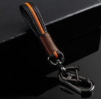 Handmade Leather Keychain – Original High-End Premium Key Ring for Men & Women