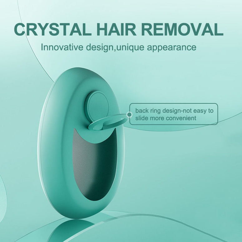 CJEER Upgraded Crystal Hair Removal Eraser – Painless Exfoliating Hair Removal Tool for Women & Men
