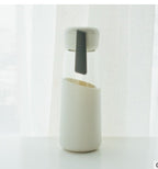 ZOOOBE 400ml Portable Glass Water Bottle with Silicone Sleeve – Heat-Resistant Coffee & Travel Tumbler