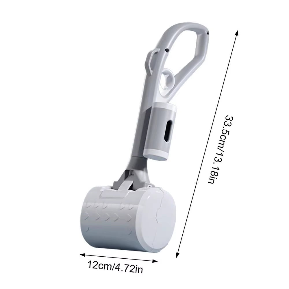 🐾 Dog Pooper Scooper with Built-In Trash Bag Dispenser