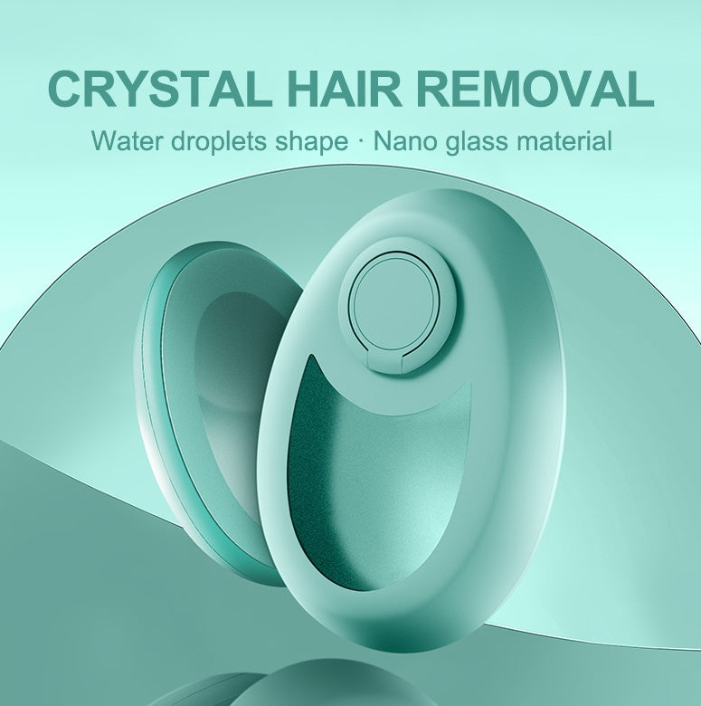 CJEER Upgraded Crystal Hair Removal Eraser – Painless Exfoliating Hair Removal Tool for Women & Men