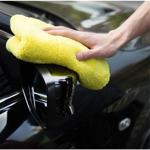 Two-Color Double-Sided Car Wash Towel – Dual-Use Cleaning Microfiber Cloth for Cars