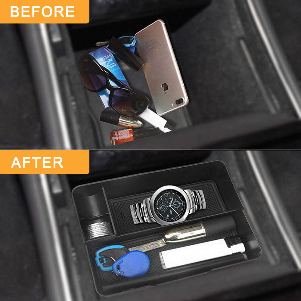Car Seat Central Storage Box – Car Organizer for Middle Seat and Interior Accessories