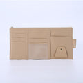 PU Car Storage Bag – Multifunctional Sun Visor Organizer for IDs, Glasses, and Tickets