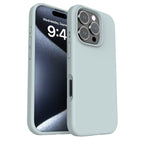 Liquid Silicone iPhone Case – Solid Color Drop-Resistant, Shockproof & Anti-Fingerprint Protective Cover