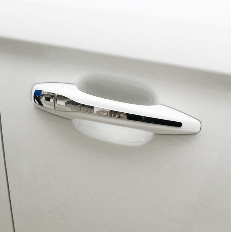 Car Door Handle Stickers – 4PCS Stainless Steel Protective Trim for Car Handles