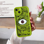 Eye of God Shockproof TPU Case for iPhone 8–14 | Full Protective Phone Cover