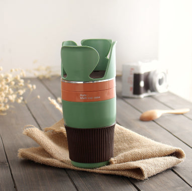 Car Cup Holder Door Mount – ABS Rubber Drink Bottle & Can Holder for Car & Truck Interior