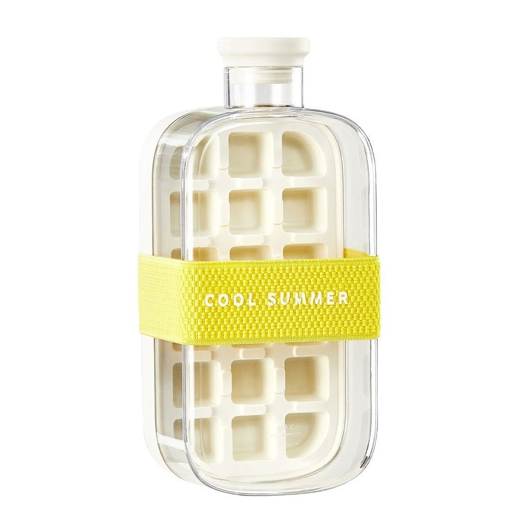 One-Click Ice Cooling Cup – Instant Ice Maker with Straw, Curling Mold & Portable Design