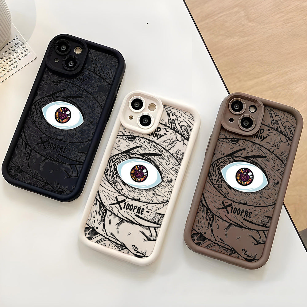 Eye of God Shockproof TPU Case for iPhone 8–14 | Full Protective Phone Cover