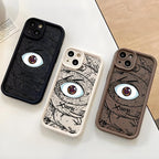 Eye of God Shockproof TPU Case for iPhone 8–14 | Full Protective Phone Cover