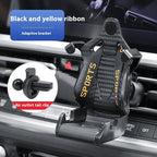 Racing Seat Shape Car Phone Holder – 360° Rotatable Air Vent Mobile Phone Mount for Car Interior