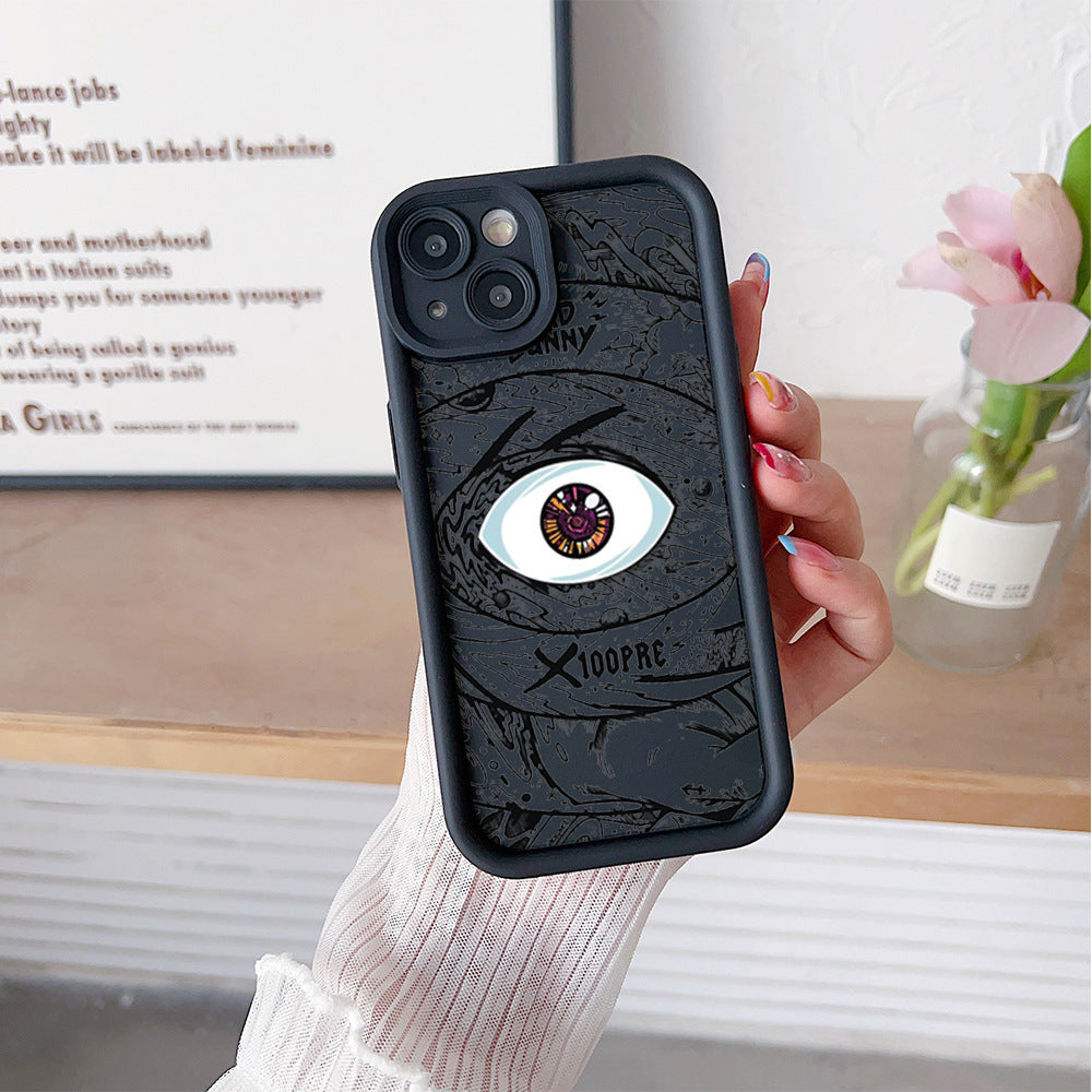 Eye of God Shockproof TPU Case for iPhone 8–14 | Full Protective Phone Cover