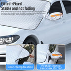 Universal Car Windshield Snow Cover – Magnetic Winter Ice & Frost Guard Protector