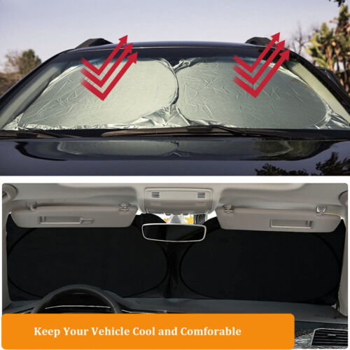 Car Windshield Sunshade Cover – Auto Sun Shade Visor Anti Snow Ice UV Protection