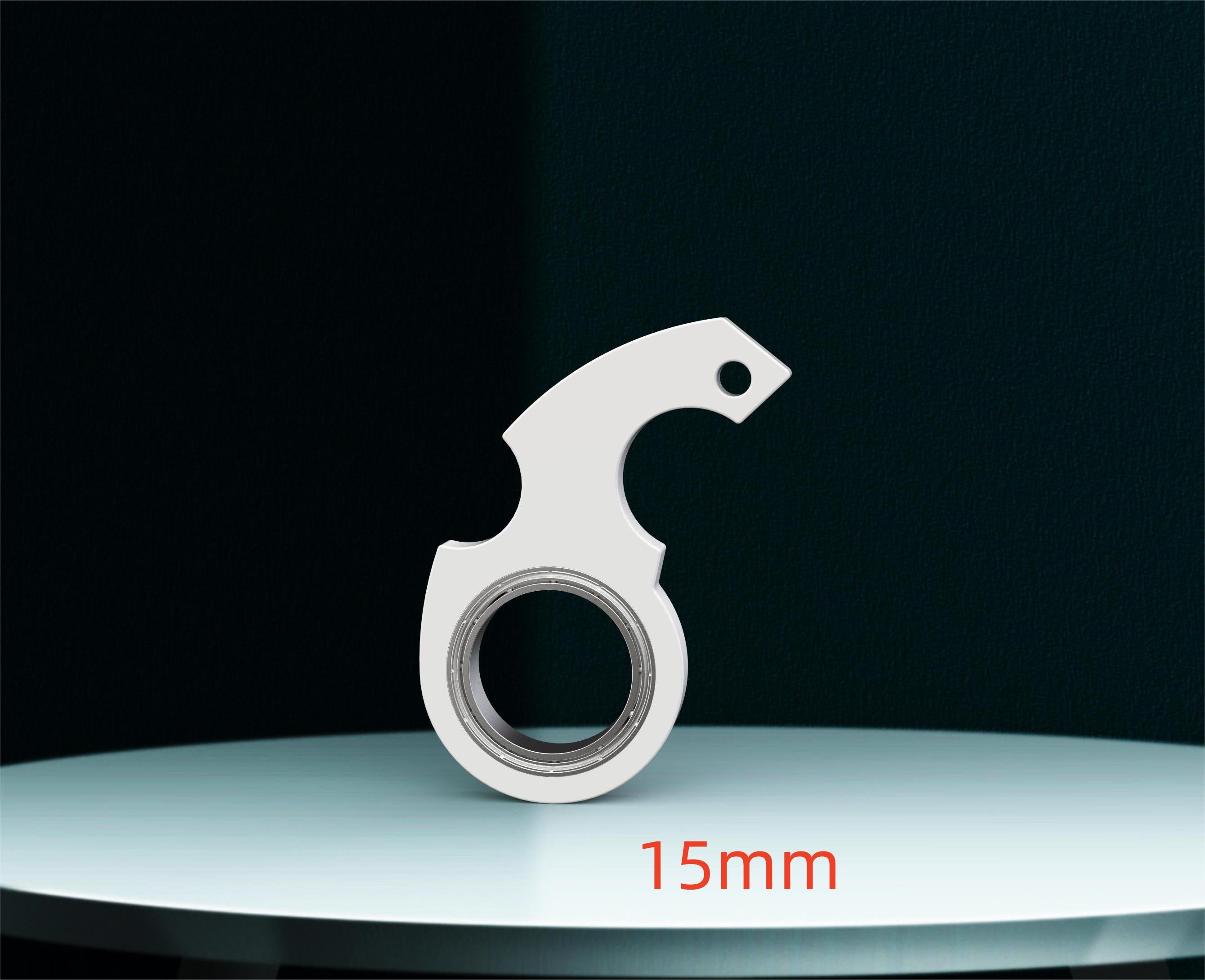 Creative Fidget Spinner Keychain – Stress-Relief Hand Spinner with Bottle Opener for Kids & Adults