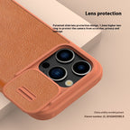 PRO iPhone 14 Pro Max Leather Flip Case – Protective Simple Phone Cover
