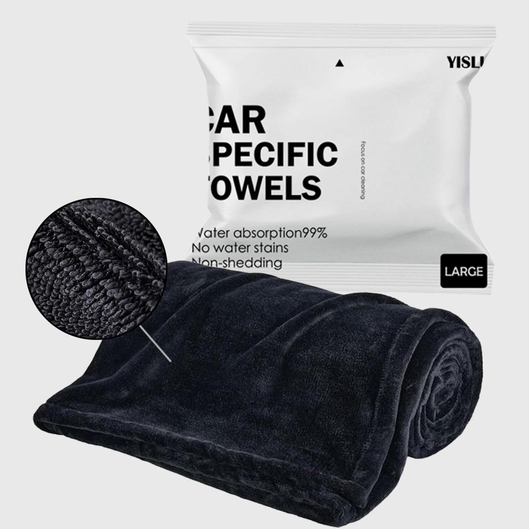 15x15in YISLU Super Absorbent Car Drying Towel – 1300 GSM High-Quality Twisted Microfiber 70/30 Woven Towel