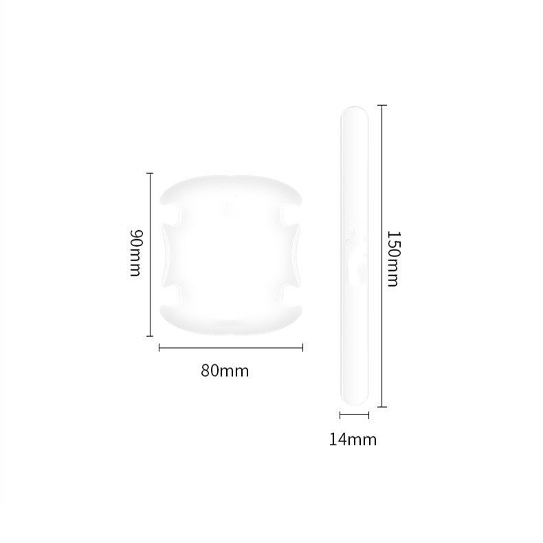 Car Door Anti-Collision Strip & Handle Stickers – Transparent Bumper and Door Protector