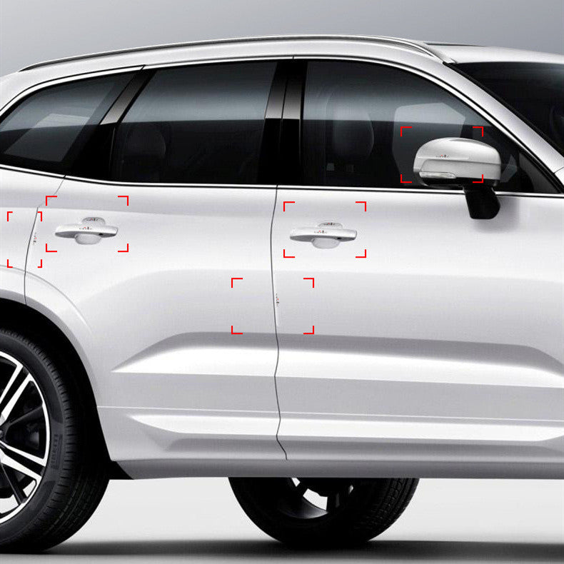 Car Door Anti-Collision Strip & Handle Stickers – Transparent Bumper and Door Protector