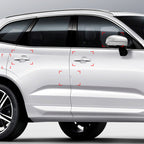 Car Door Anti-Collision Strip & Handle Stickers – Transparent Bumper and Door Protector