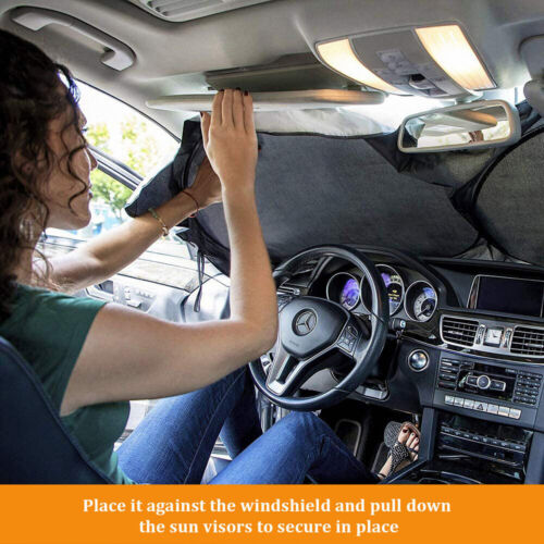Car Windshield Sunshade Cover – Auto Sun Shade Visor Anti Snow Ice UV Protection