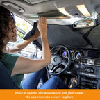 Car Windshield Sunshade Cover – Auto Sun Shade Visor Anti Snow Ice UV Protection