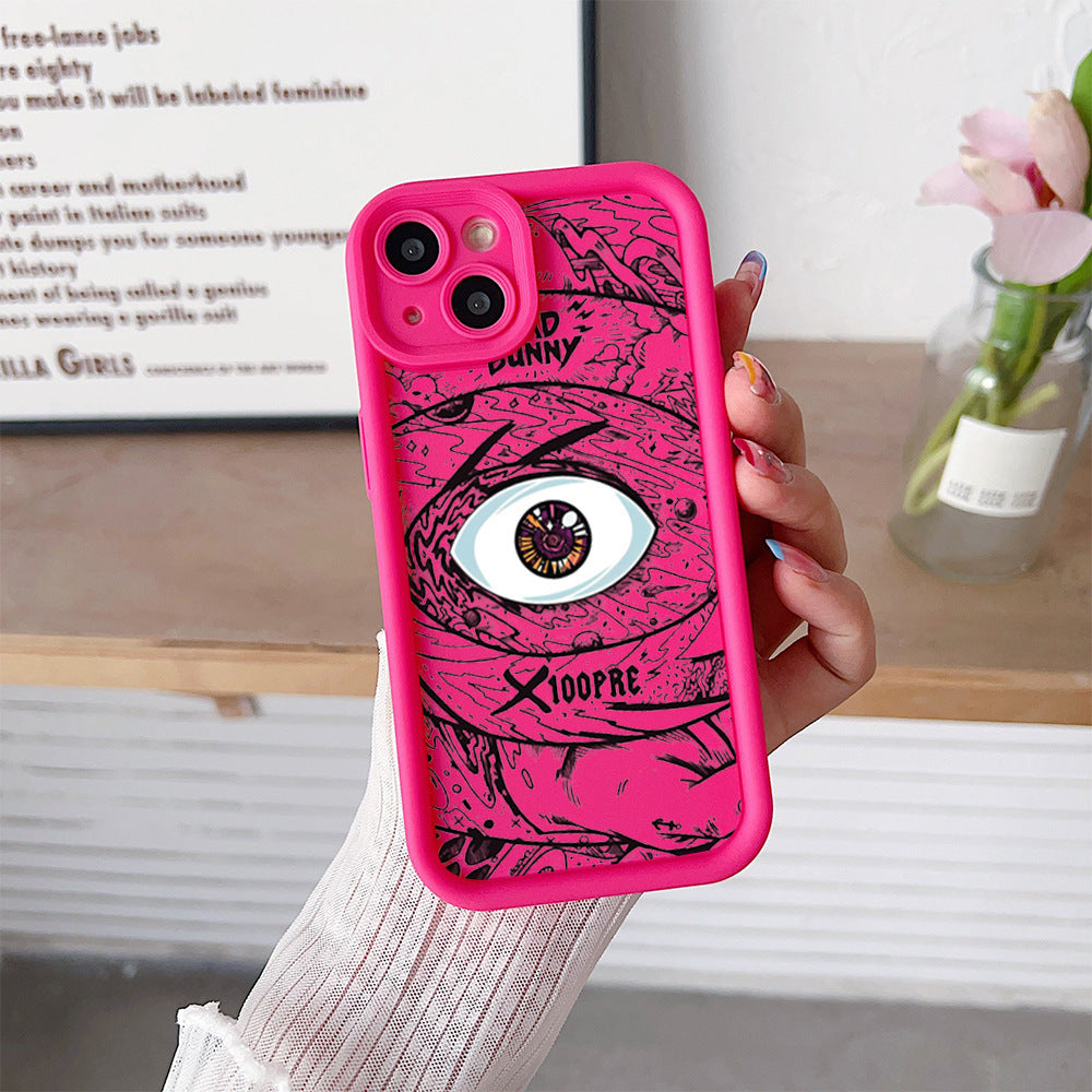 Eye of God Shockproof TPU Case for iPhone 8–14 | Full Protective Phone Cover