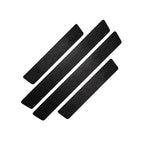 Carbon Fiber Car Door Sill Protectors – 4-Piece Universal Scratch-Resistant Entry Guards