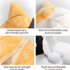 Cute Corgi Butt Tissue Box Cover – Soft Hanging Storage Bag Tissue Holder for Car & Home