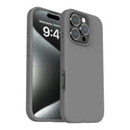 Liquid Silicone iPhone Case – Solid Color Drop-Resistant, Shockproof & Anti-Fingerprint Protective Cover
