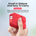 4-in-1 Retractable USB Cable – Macaron Type-C & Micro for iPhone with Phone Stand & Storage Box