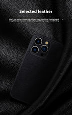 PRO iPhone 14 Pro Max Leather Flip Case – Protective Simple Phone Cover