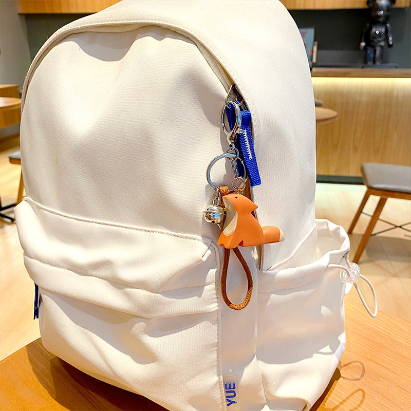 Creative Cartoon Animal Keychain – Cute Small Resin Pendant for Gifts & Accessories